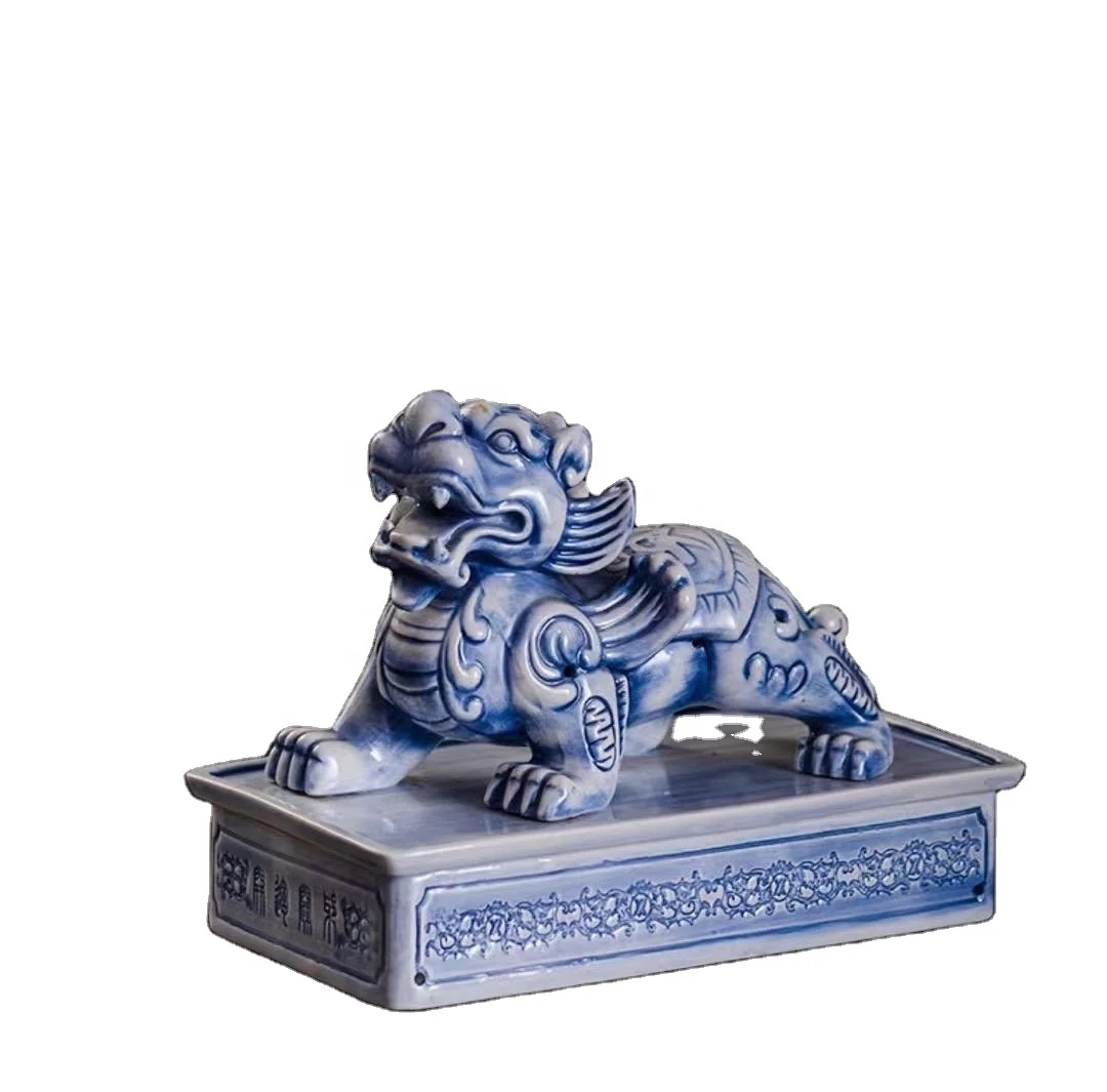 Light Luxury Blue and White Porcelain Incense Burner Creative Shape Custom Incense Chamber