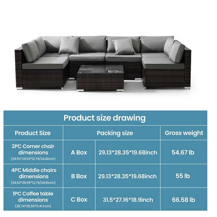 Practical diverse patio rattan sofa set luxury outdoor purple rattan effect furniture factory