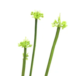 Shallots Artificial Plants With Pot Set, Artificial Bonsai Pots Cheap Pot