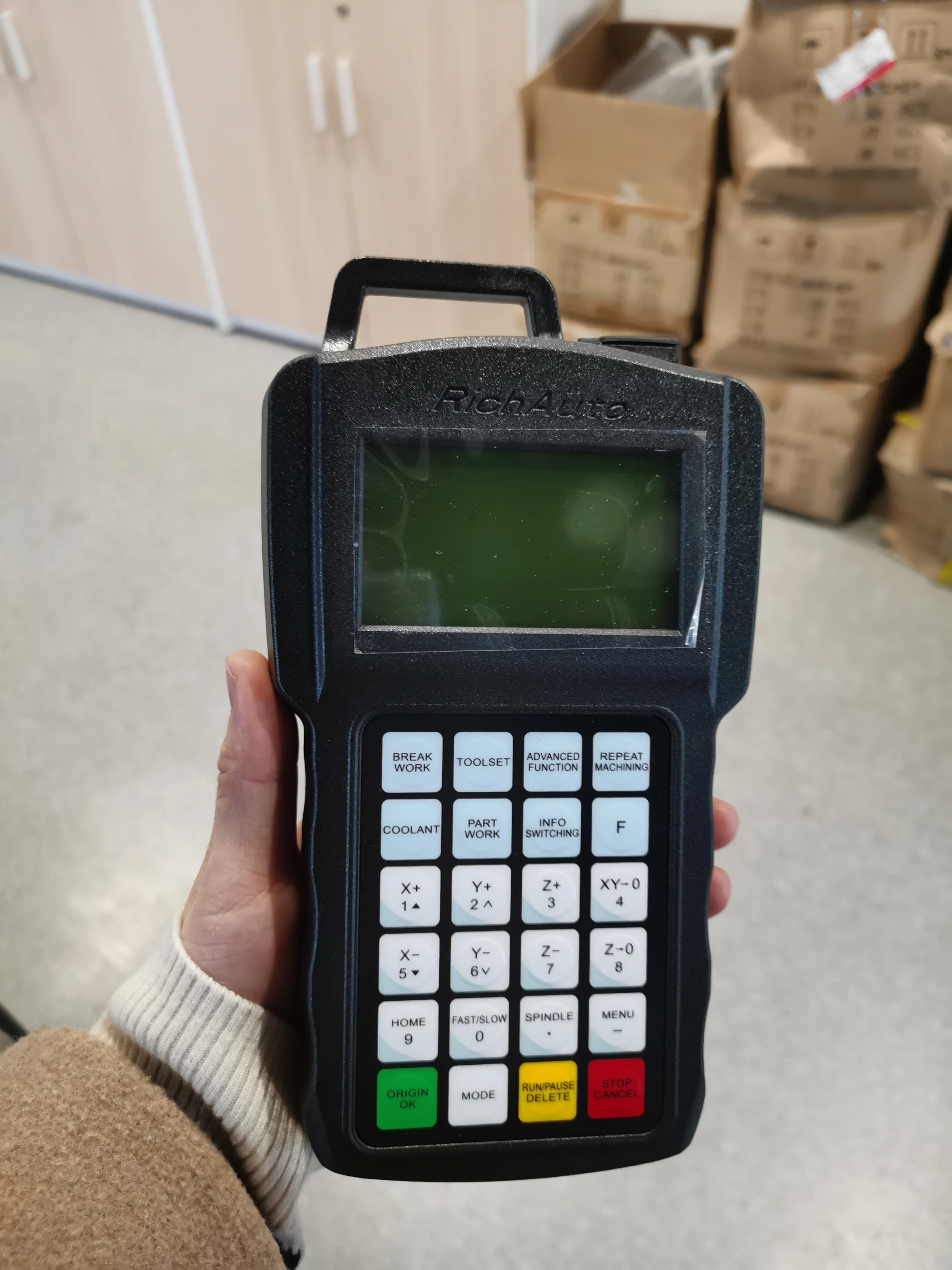 New 3axis RichAuto dsp controller  new model A11plus upgrade of A11 cnc controller remote cable A1x for cnc router