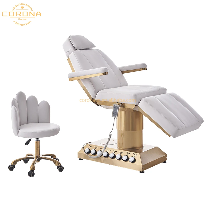 Luxury Beauty Salon Facial Bed Electric Massage Bed