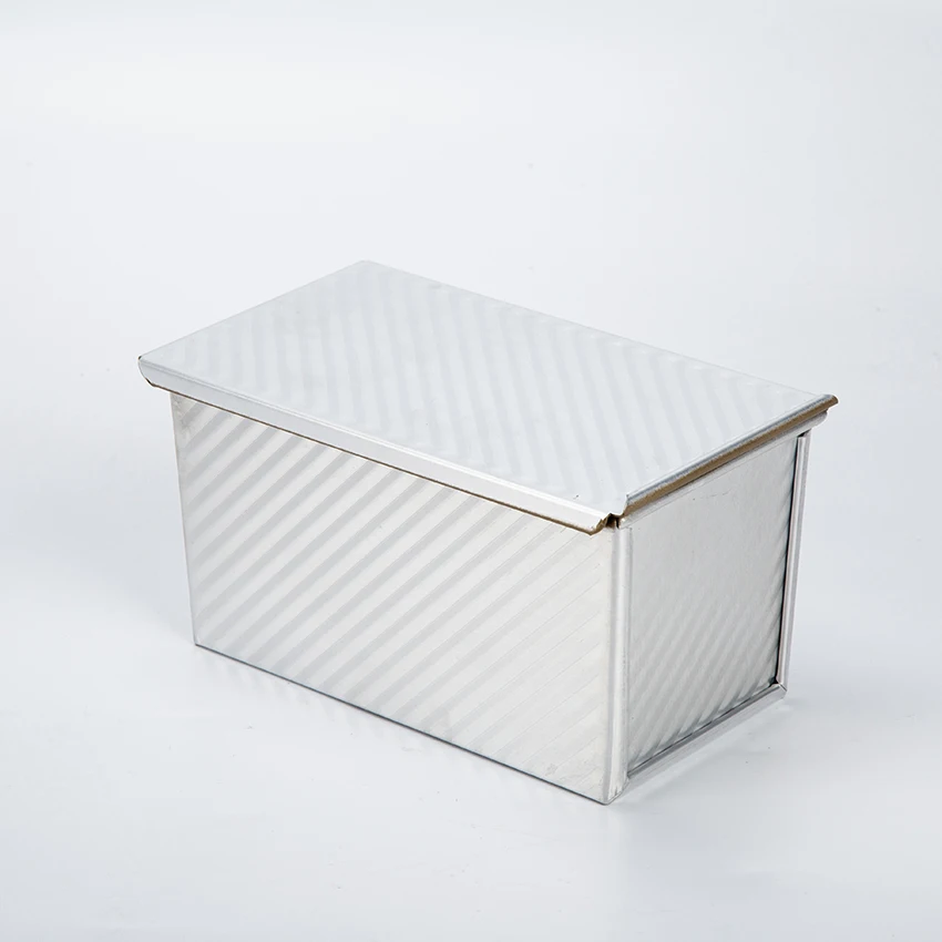 450g corrugated loaf pan with lid (non-stick), non-stick coating bread mold