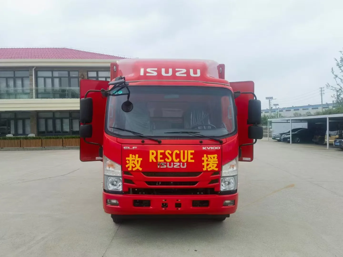 Лидер продаж спасательный автомобиль Isuzu новый 4 х2 пожарный дизельный генератор Аварийное резервное питание горячая Распродажа Китай