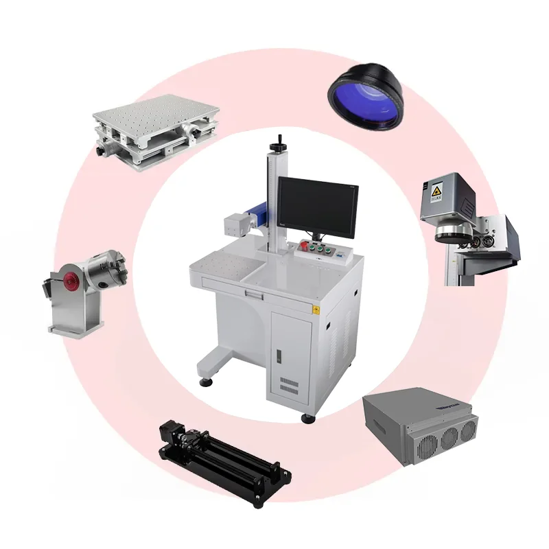 ARGUS desktop  fiber laser engraver for metal guns firearms stainless steel metal plate silver gold laser engraving machine