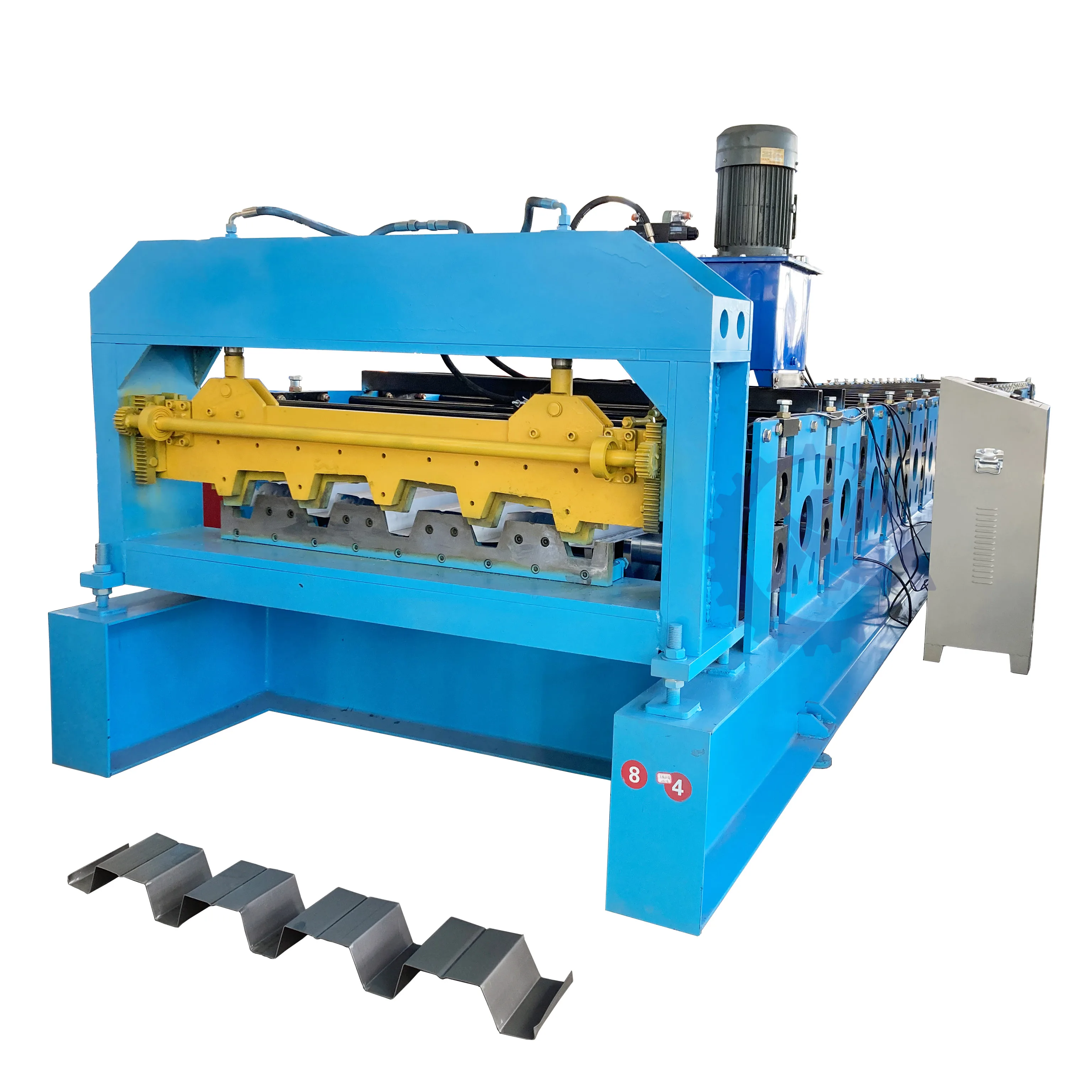 Steel Decking Floor Roll Forming Machine Floor Deck Making Machine
