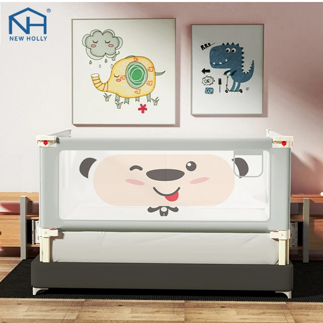 
Portable Child Toddler Cot Safety Baby Bed Rail Bumper Fence Crib Corner Side Barrier Guard for Kids 