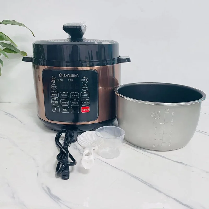 hot selling multi-purpose 5L /6L touch screen Electric pressure cooker slow cooker