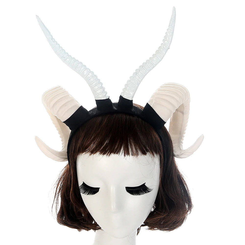 Женская повязка на голову, черная Готическая повязка на голову с четырьмя углами