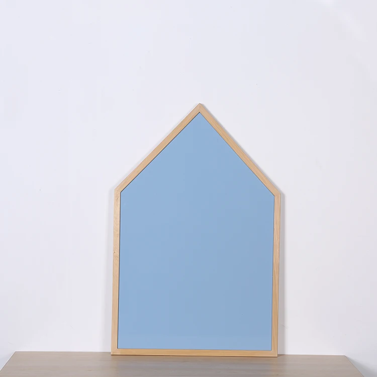 House shaped kids drawing board set magnetic drawing board for children whiteboards
