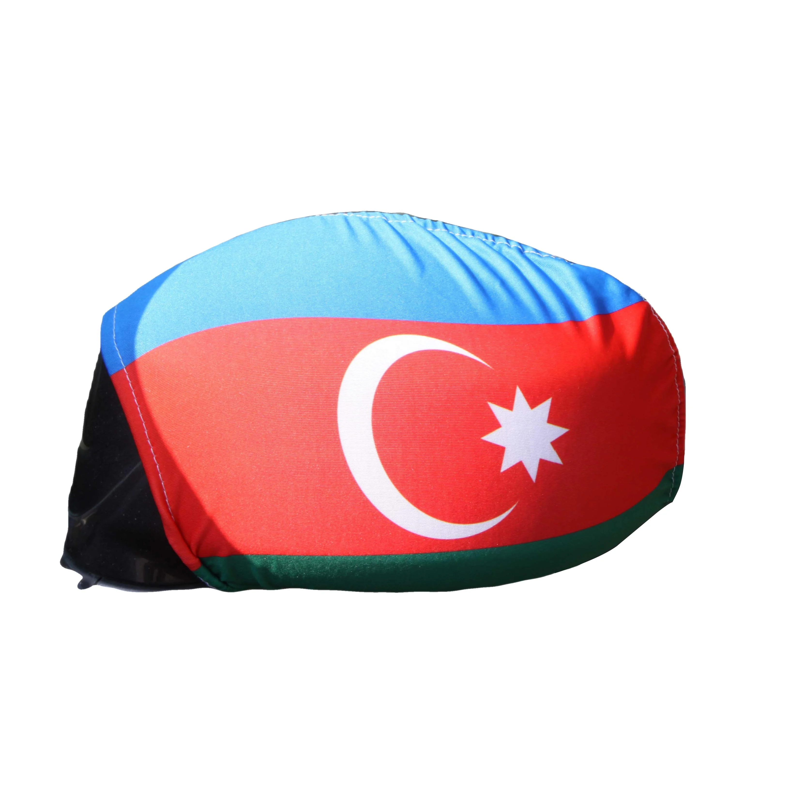 OEM all country national custom design logo football soccer club team flag  Azerbaijan car mirror cover