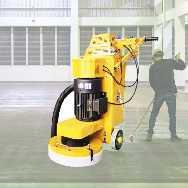 Work Width 400mm Metal Concrete Grinder Machine 220v 380v 3kw 4 kw Floor Grinders for Industrial Construction
