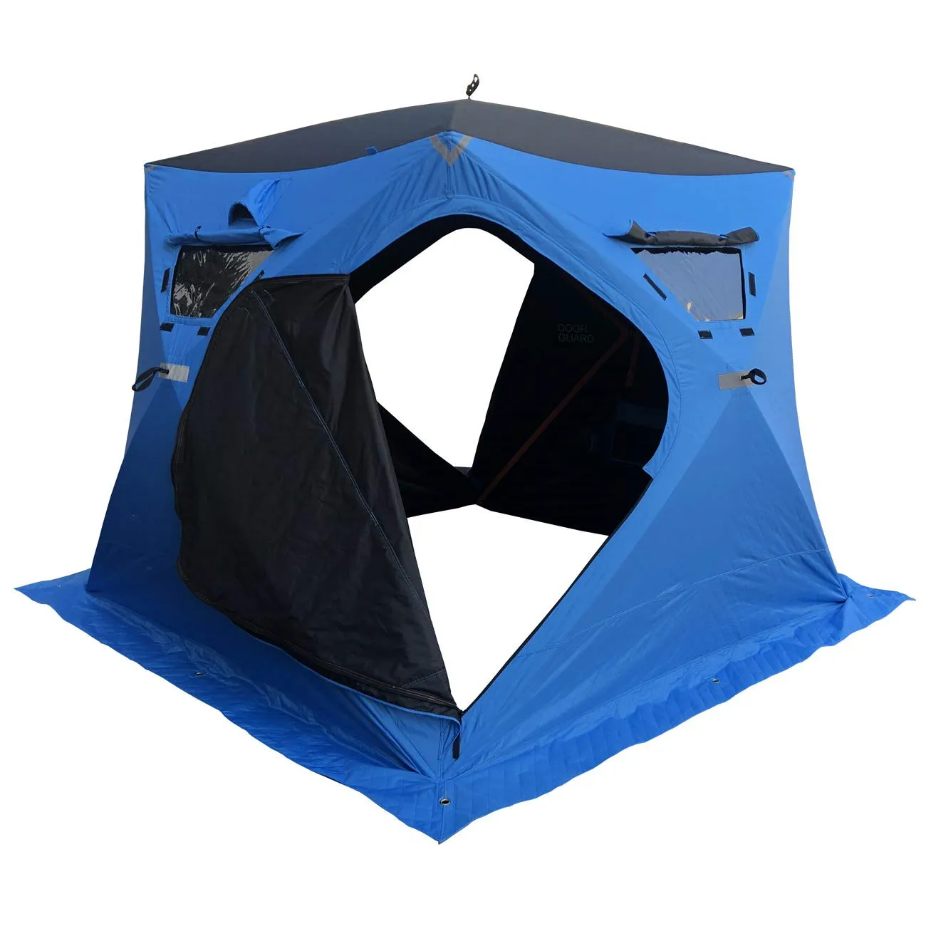 YIRABBIT Ice Fishing Thickening Tent Plus Cotton Outdoor Winter Fishing House 3-4 Person Warm Ultralarge Camping Tent