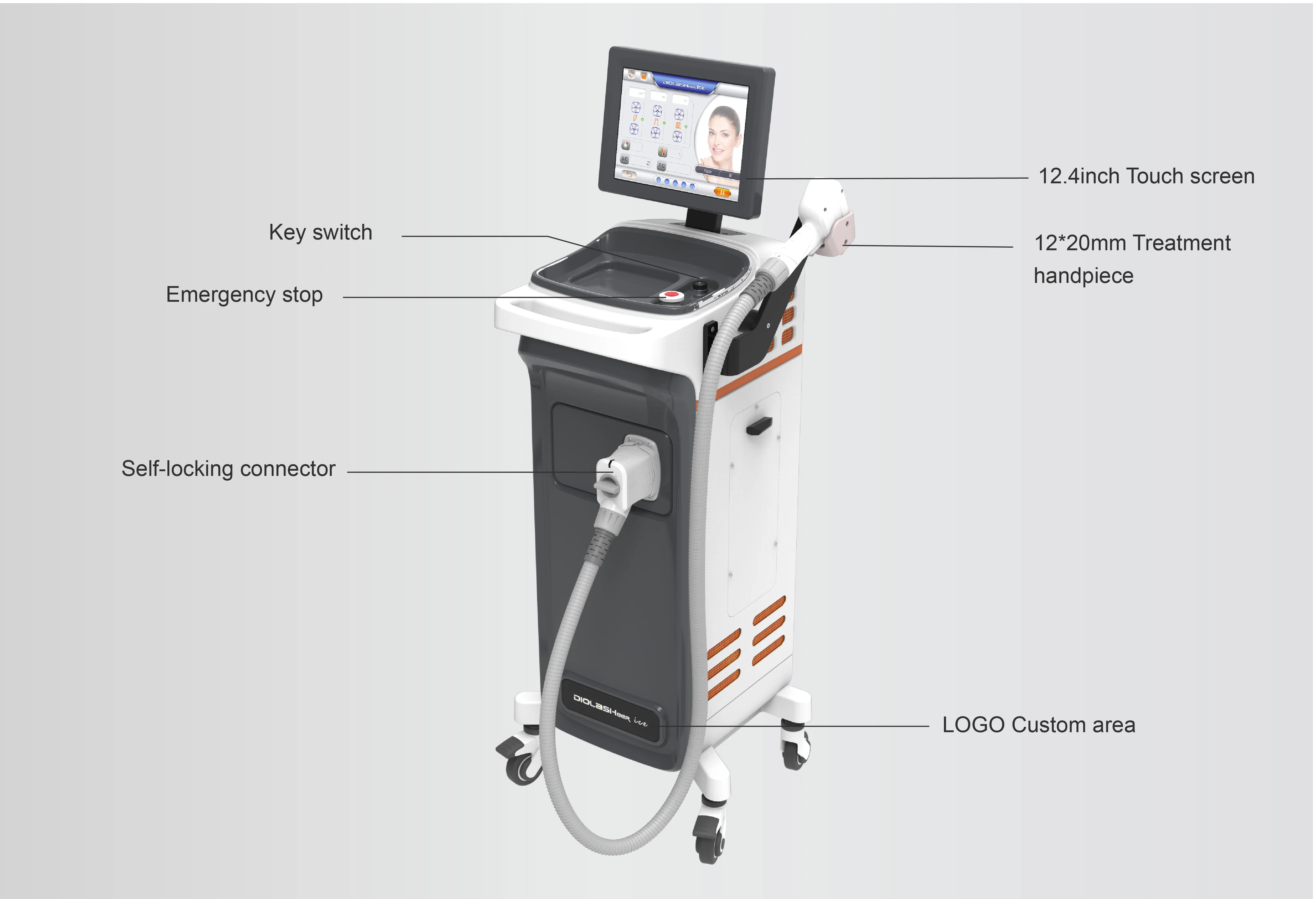 1200 Вт высокомощный 755 808 1064 диодный лазер для волос Remvoal машина для клиники кожи салон спа