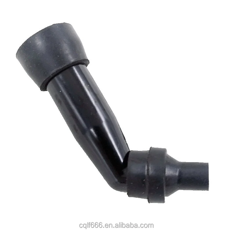 Prince Motorcycle 125 150 High Voltage Head Diagonal Waterproof with Resistance Spark Plug Cover