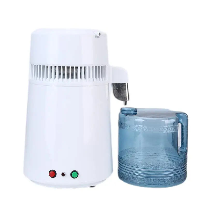 4L Pure Water Filter 304 Stainless Steel Home Water Bottle Drinking Distiller Machine Electric Dental Filtration Purifier