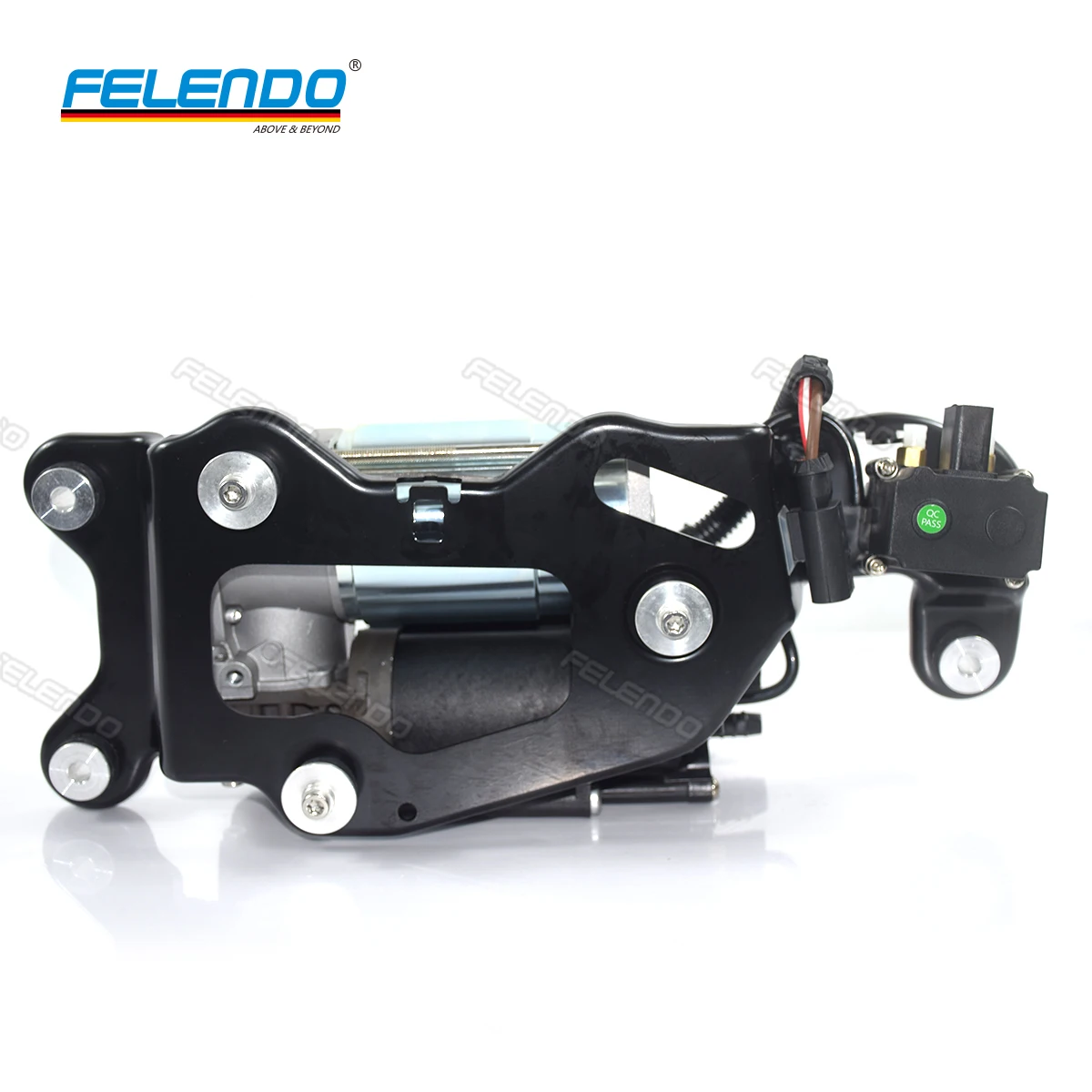 FELENDO Air Suspension Pump 37206850555 w Valve Block for BMW X5 X6 F15 F16 Air Suspension Compressor 37206868998 37206875177