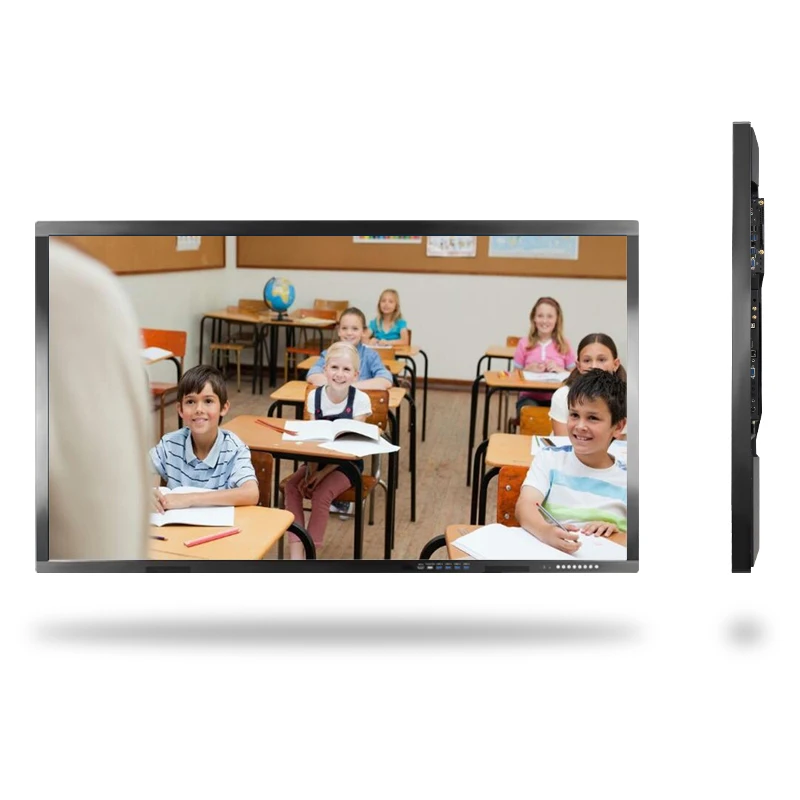 65 inch IR multi touch screen whiteboard interactive flat panel