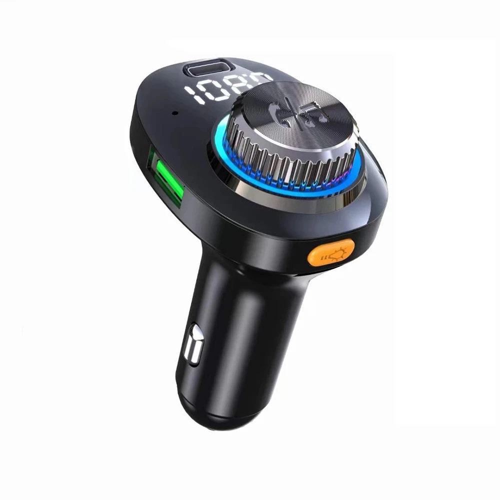 FM Transmitter BT Car MP3 Player Wireless Handsfree Car Kit U Disk/TF Card Player 22.5W 3.1A PD Fast Car Charger