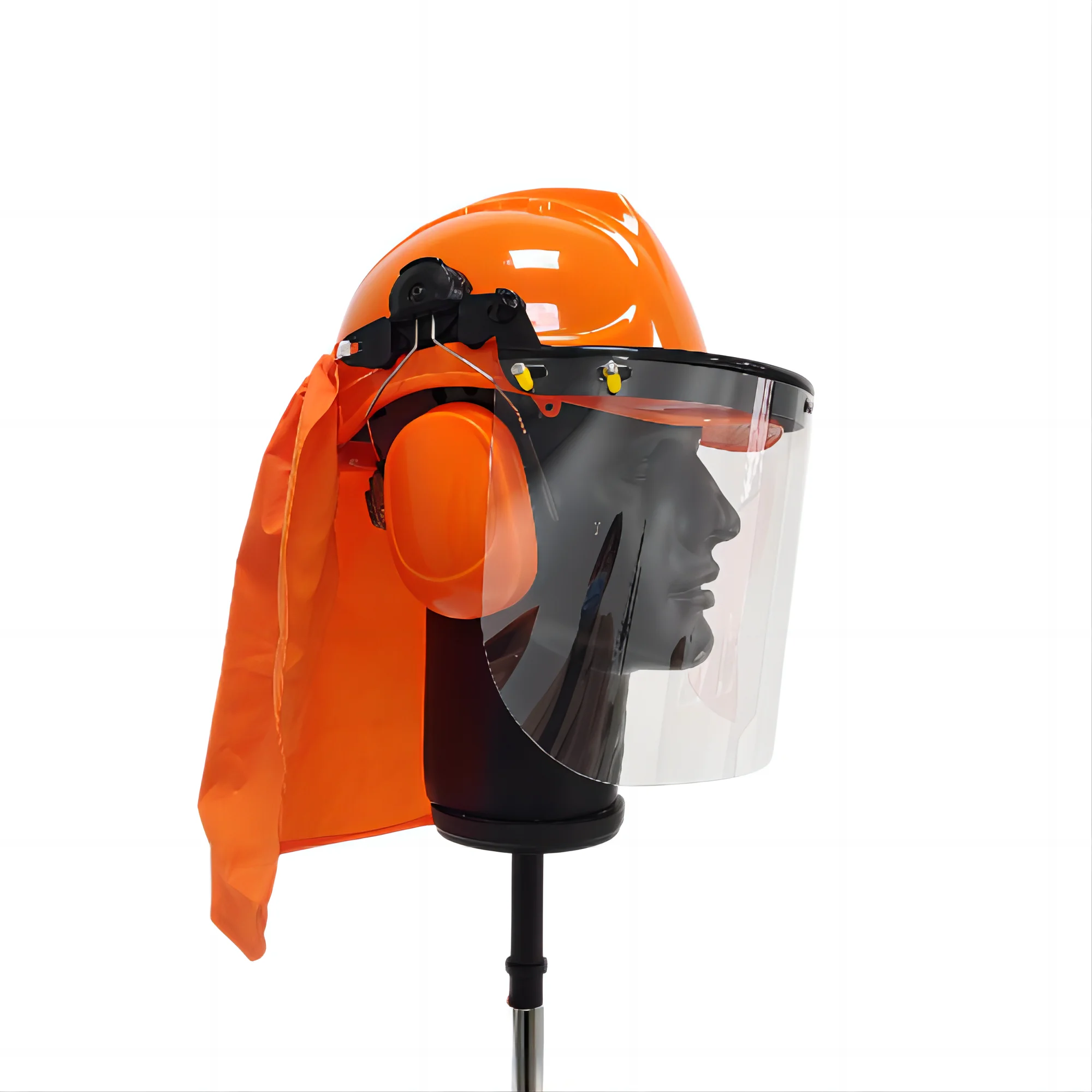 Chainsaw Forestry Safety Helmet with Ear Defenders, face shield