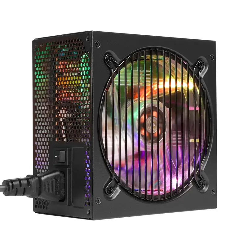 Игровой блок питания OEM PC 400 Вт 500 Вт RGB, коммутационный блок питания высокого качества, ATX компьютер ПК