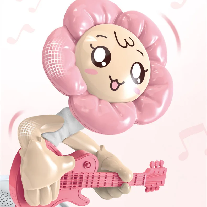 Hot sale funny Musical Toys plastics Plush Dancing Sunflower with