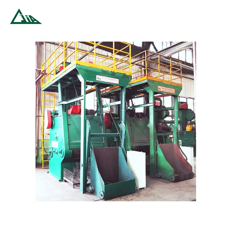 Shot blasting machine manufacturers QR3210A automatic crawler sandblaster/shot peening machine