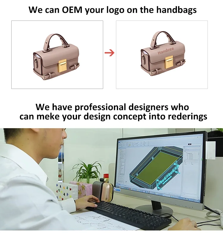 Factory direct sales custom designer round leather women shoulder bag with good price