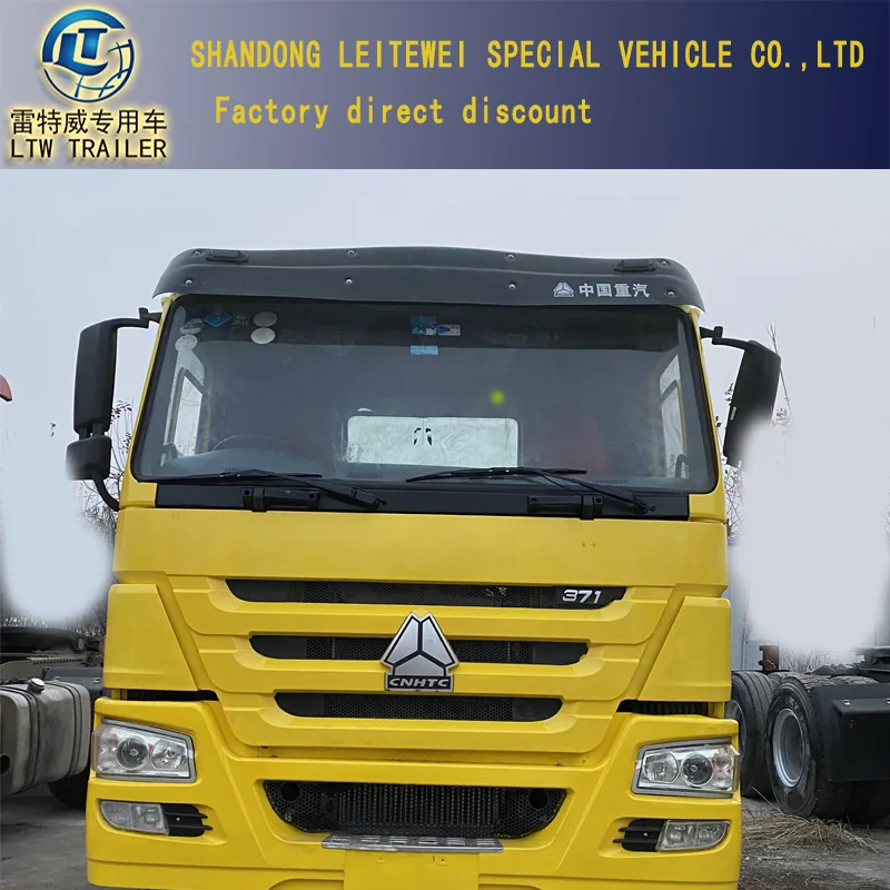 Sinotruk HOWO Brand New and Used HOWO Euro 2 371HP 420HP 6X4 10 Wheels Tractor Truck