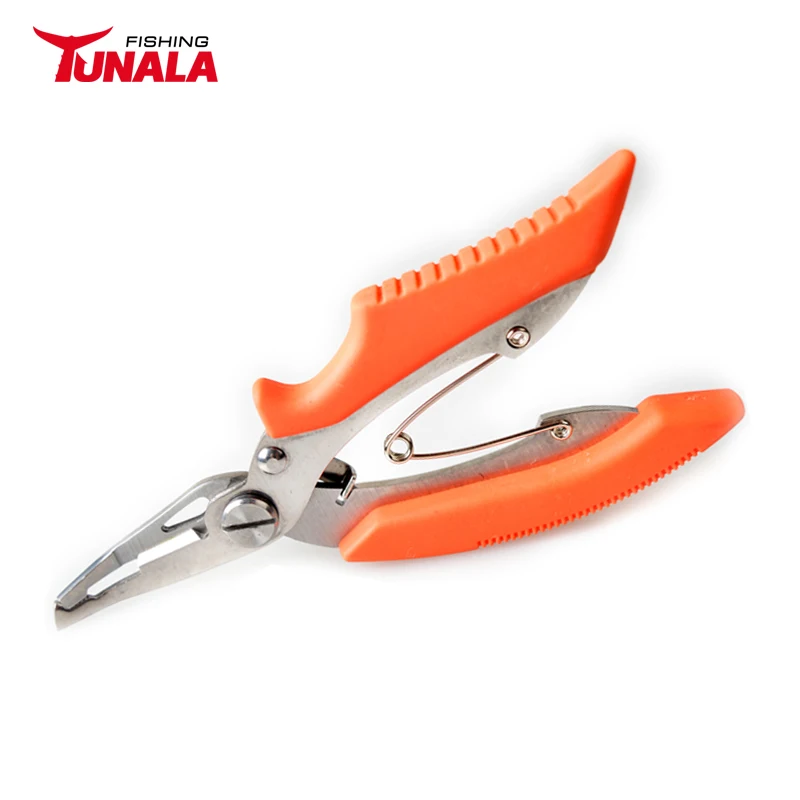 Clamp Split Ring Line Cutter Fishing Tools fishing plier with 2Cr13 Blade Fishing Plier
