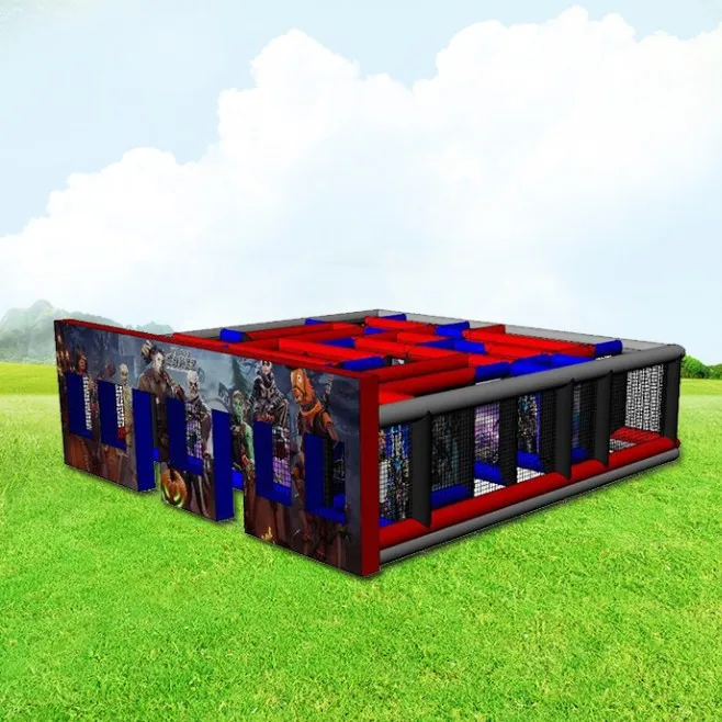  Commercial Inflatable Zombie Maze hunted house inflatable maze for