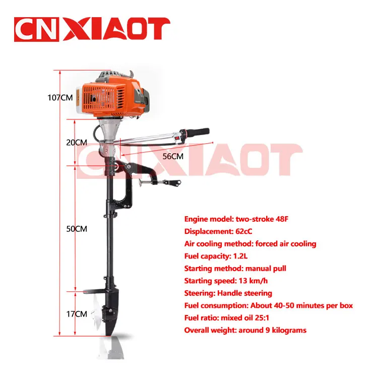 4-stroke high-power outboard engine and outboard motor manufacturer direct sales