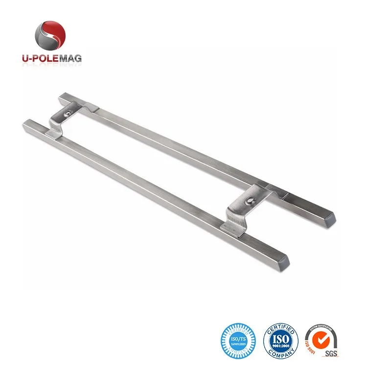 18 Inch 304 Stainless Steel Magnetic Knife Bar Rack with 6 Hooks Magnetic Knife Holder for Wall Mount