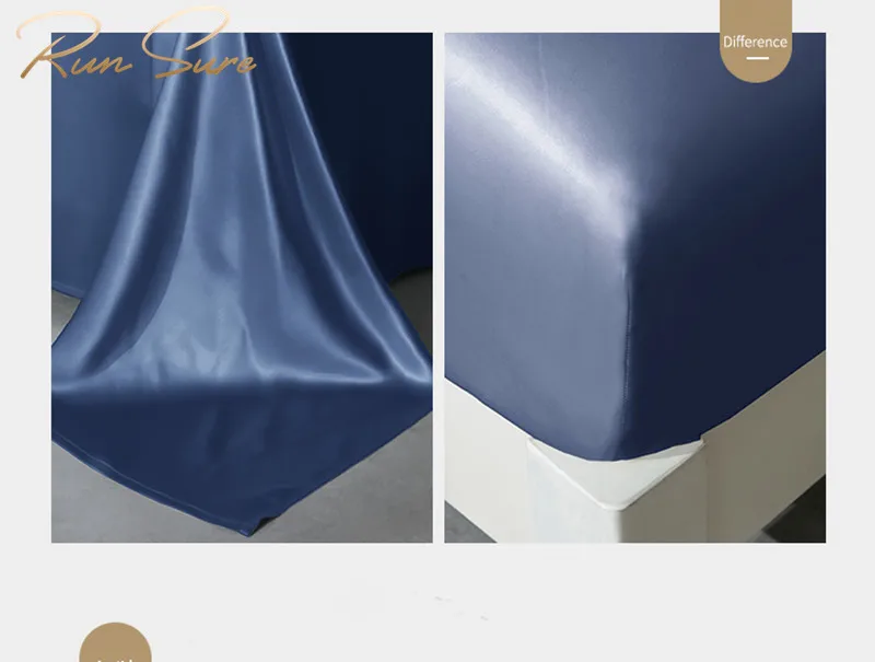 100% silk seamless red silk bed sheets pure red silk bedding set good for skin and hair