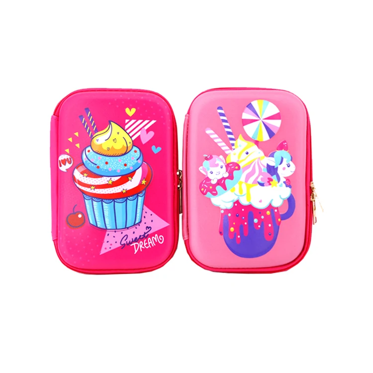 Индивидуальный милый пенал для детей от китайского поставщика JIHROSE из ЭВА для школы и офиса