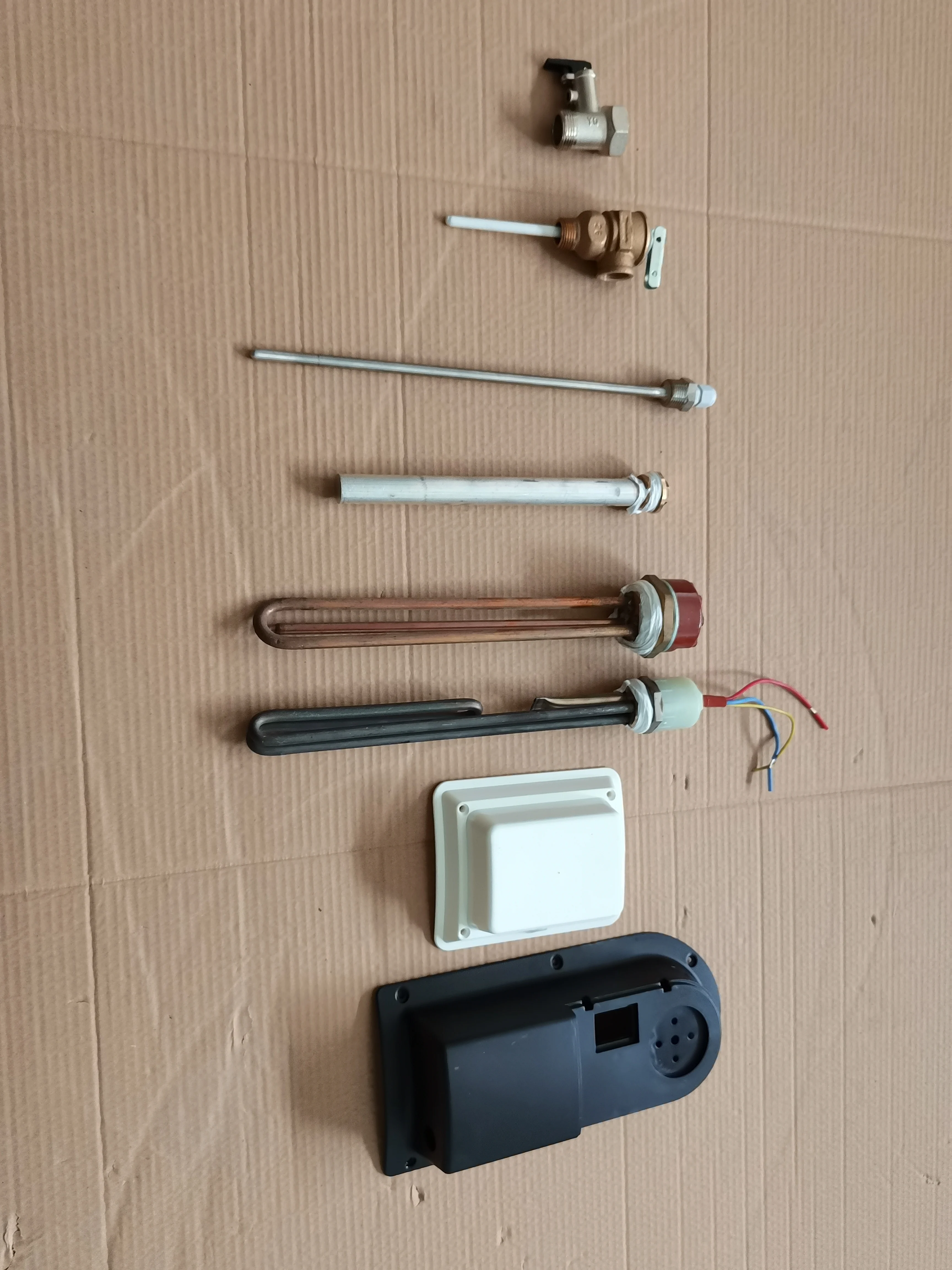 Instaneous solar water heater whirlpool with 1pc dc 12v 24v ac 220v g1/2' brass electric solenoid valve