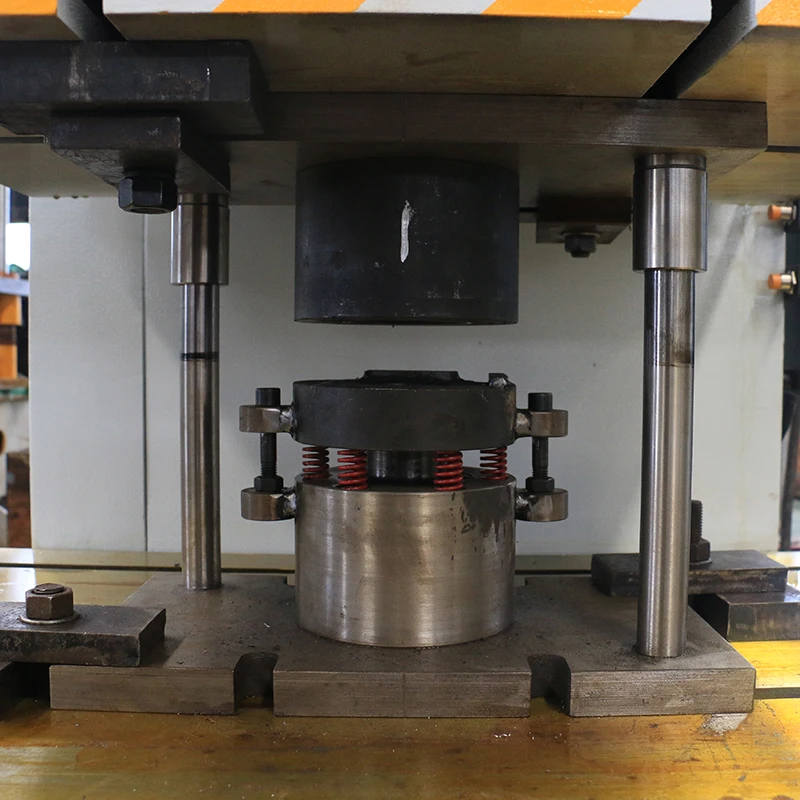 Nadun hot-selling 125 ton iron hole punch sheet metal punching machine 5.5 inches stroke 3 PH CE ISO approved