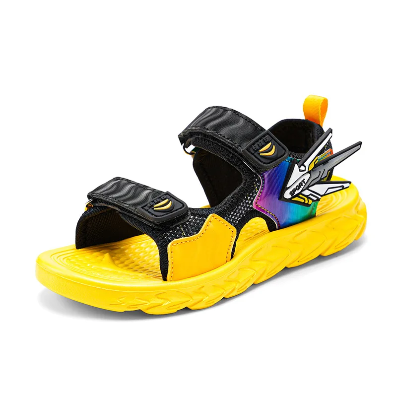 Лидер продаж, Детские дизайнерские сандалии, лето 2021, оптовая продажа детских сандалий на заказ, высококачественные детские сандалии с мягкой подошвой из ЭВА