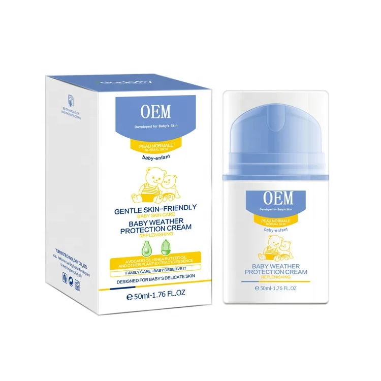 OEM/ODM травяной экстракт детских мышц, увлажняющий питательный крем для ухода за кожей лица