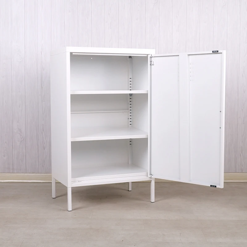 Home office furniture living room cabinets single door file cabinet storage metal storage cabinet with bracket feet