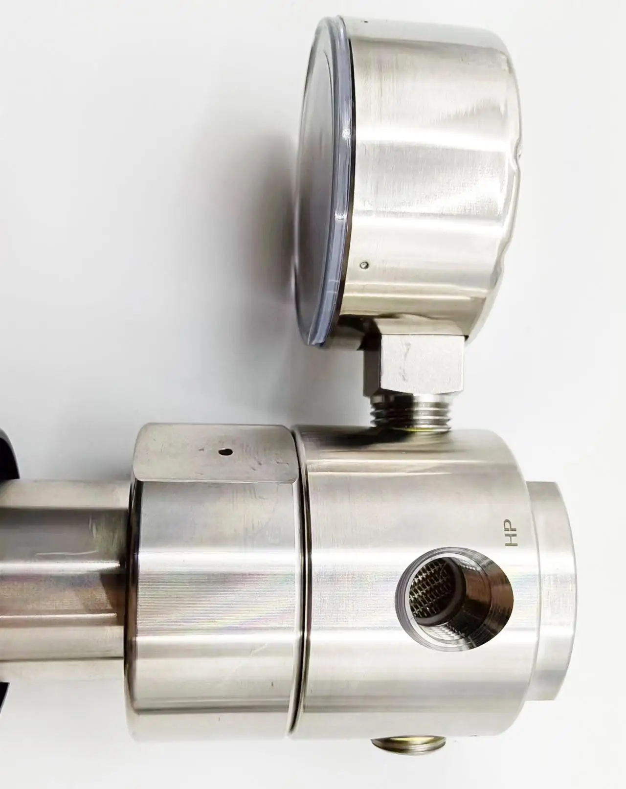 AFKLOK High Pressure Piston Reducing Regulator for High Temperature Medium O2 Single stage piston sensing structure