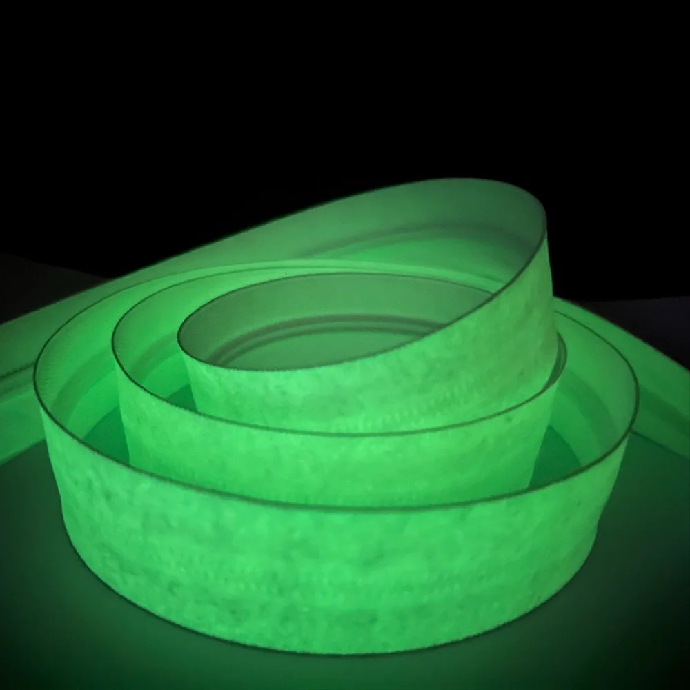 Светящаяся в темноте застежка-молния Ночная светящаяся на заказ Лента Водонепроницаемая нейлоновая застежка-молния