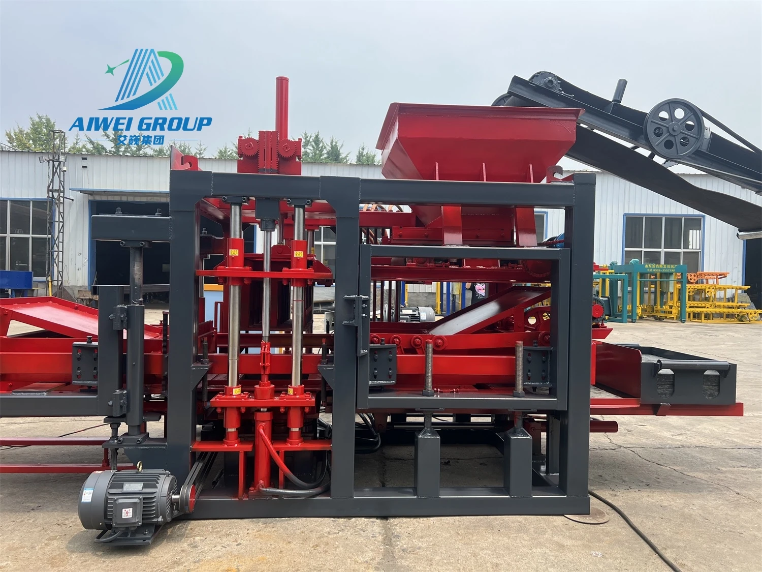QT4-15 Brick Machine Full Automatic Concrete Block Making Machine Production Line Brick Making Machinery Price List