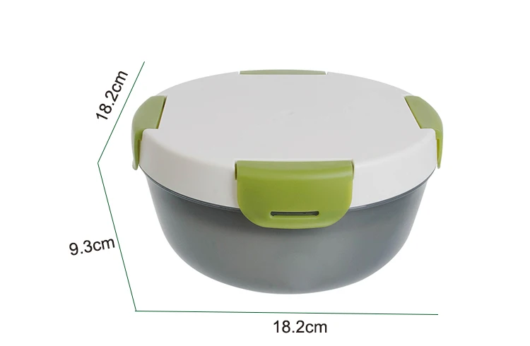 Wholesale Meal Prep Containers Box Disposable Salad Bento Box Reusable Plastic Containers