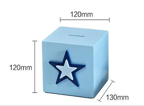 Popular hot-sale cute  wooden piggy bank money saving box