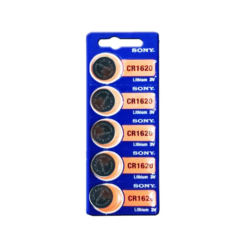 CR1616 coin Battery 3v lithium battery 1632 1220 3V Lithium Ion Button Battery Cell CR1620 CR 1616  for sony