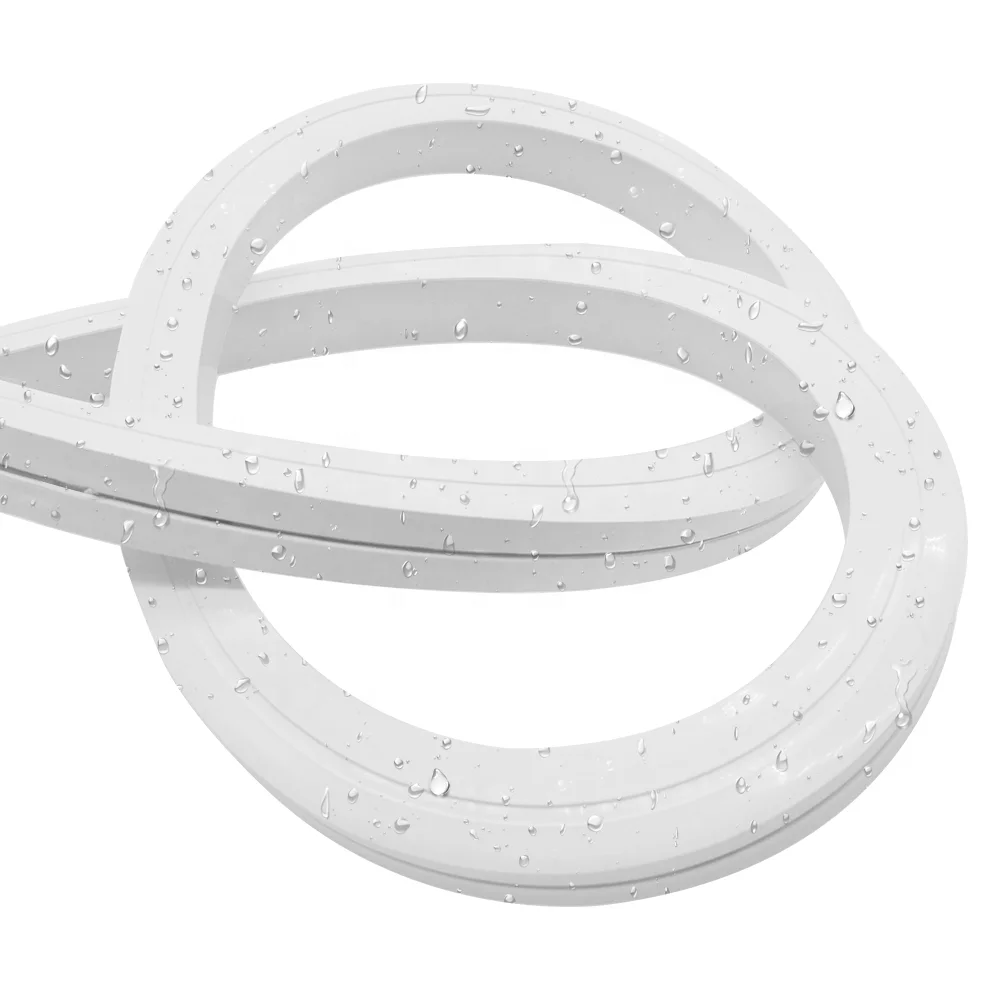 Square Shape Neon Flexible Tube Mini Size 10*10mm for 24V Led Strip Light 90 Perfect 75 Copper IP65 Light Strings 3 Years 30000