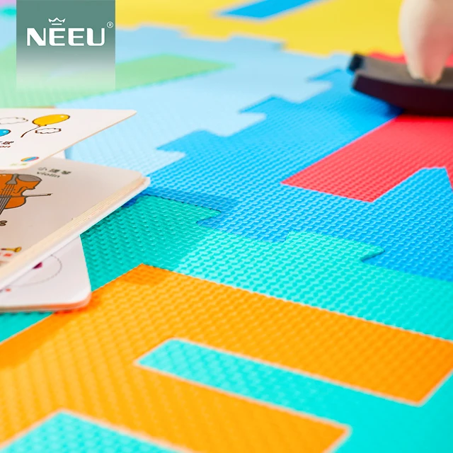 Alphabet ABC Floor Play Mat for Ages 3+ (Foam Puzzle Play Mat)