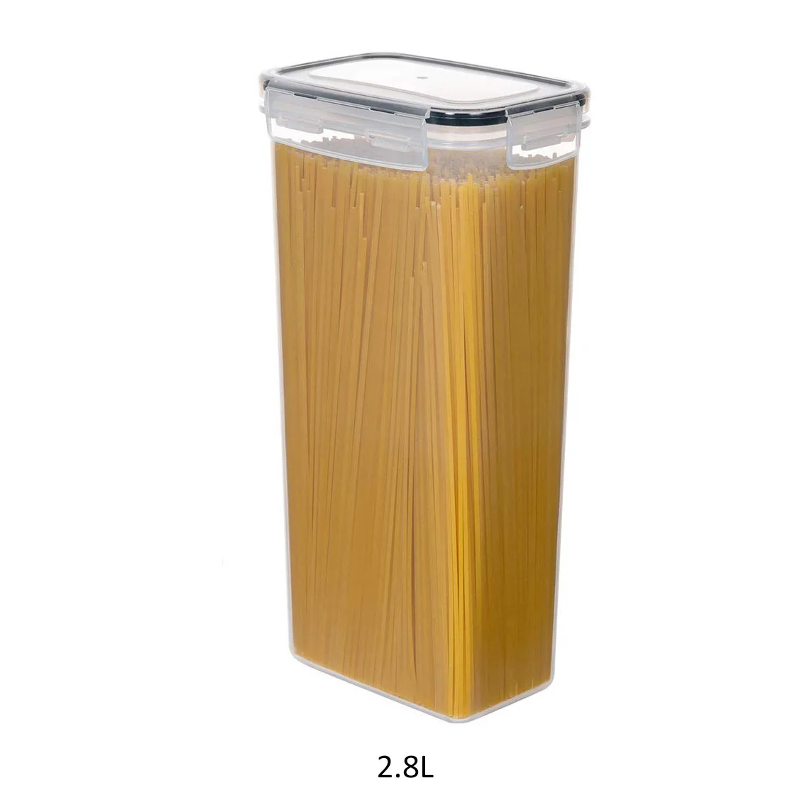 24 Piece Set of Storage Containers for Grains and Miscellaneous Grains, Transparent Plastic sealed Container