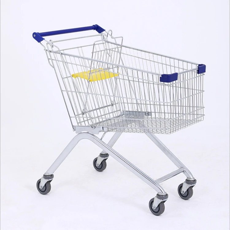 Professional Made Strong Metal Small Shopping Cart Basket Shopping Trolley