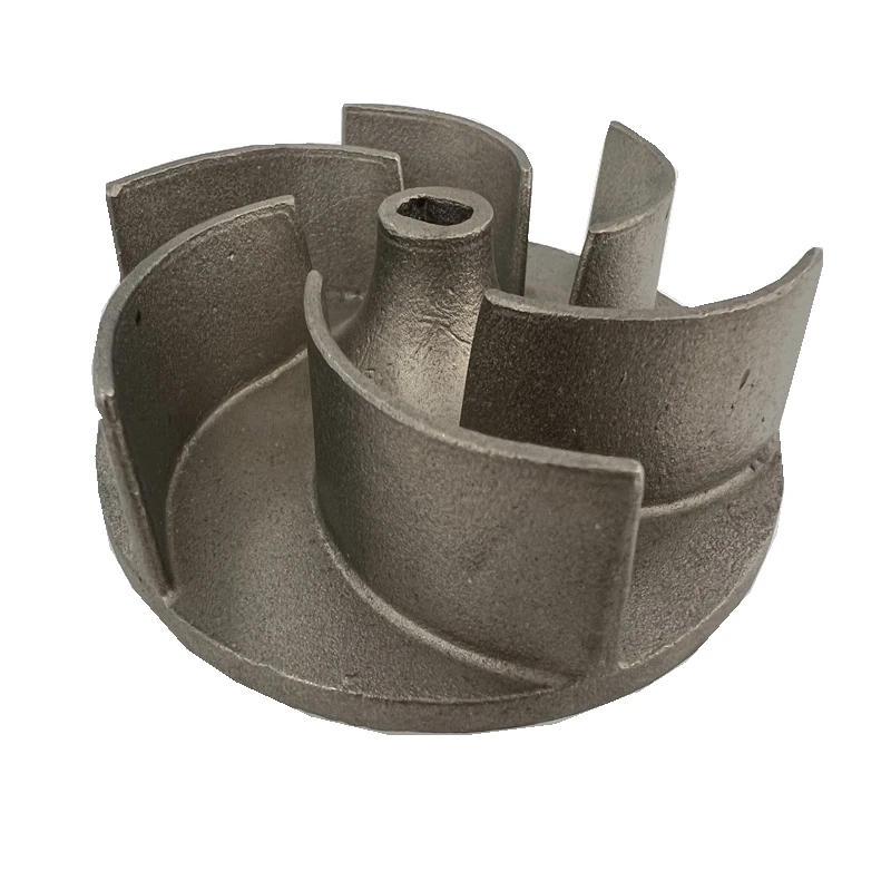 Custom High Precision Die Casting Turbocharger Parts 5 Axis Auto  Engine System CNC Machining Investment Casting Impeller